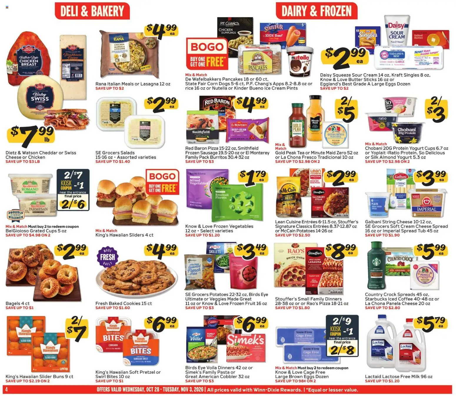 Winn Dixie Weekly Circular - valid from 10/28/2026 | Page: 4