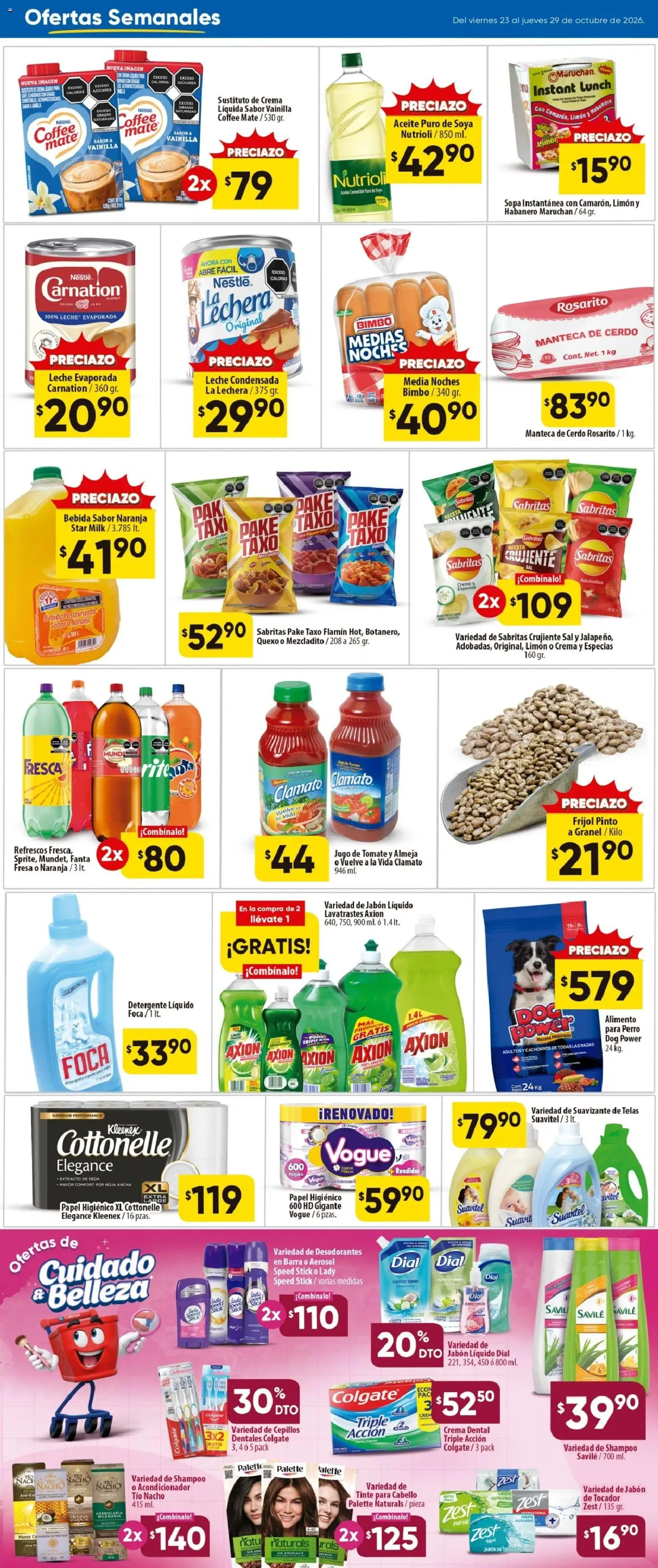 Nuevas ofertas de Calimax válidas en toda la República Mexicana desde el 23/10/2026. ¡Encuentra las mejores ofertas en Calimax folleto! | Página: 2