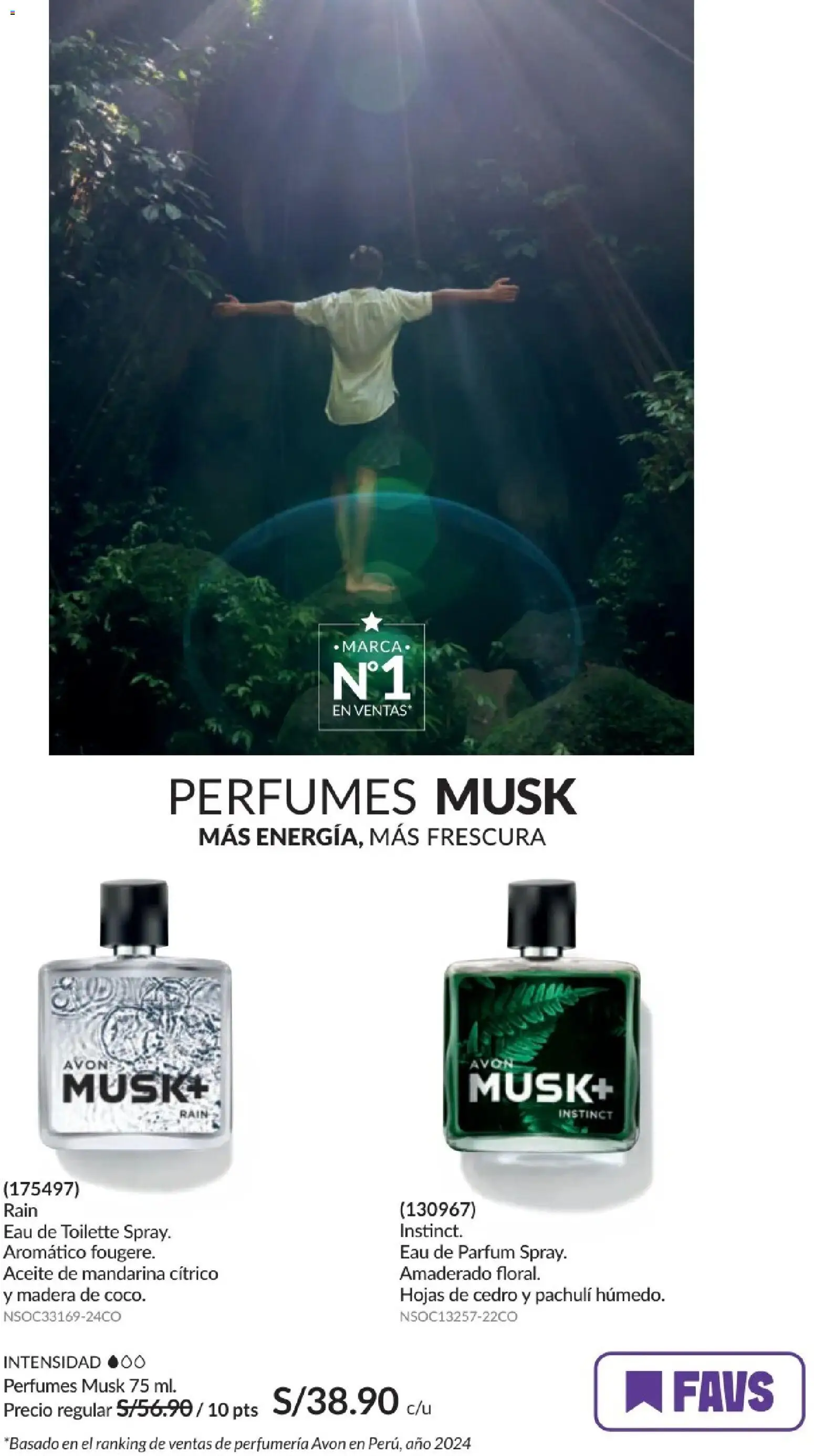 Catálogo Avon válido desde 01/07/2026 | Página: 86 | Productos: Aceite, EAU de Toilette