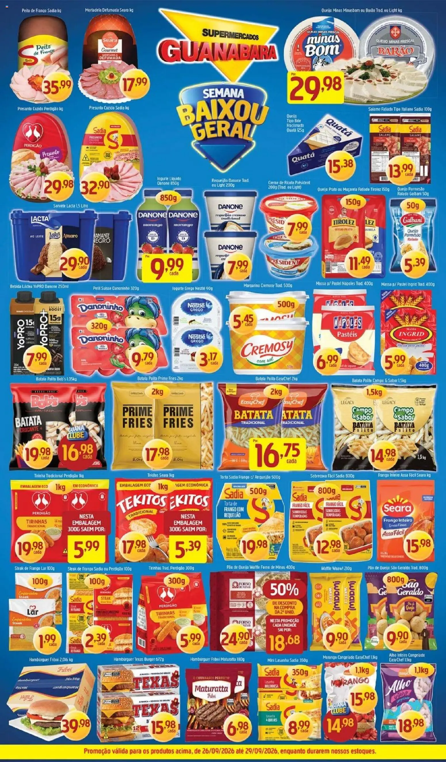 Supermercados Guanabara Folheto - válido de 26/09/2026 | Página: 4