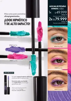 Oriflame catálogo 07 -  Vista previa de la revista de la tienda Oriflame valido desde el 09.05.2026 | Página: 63 | Productos: Maquillaje, Cepillo, Máscara