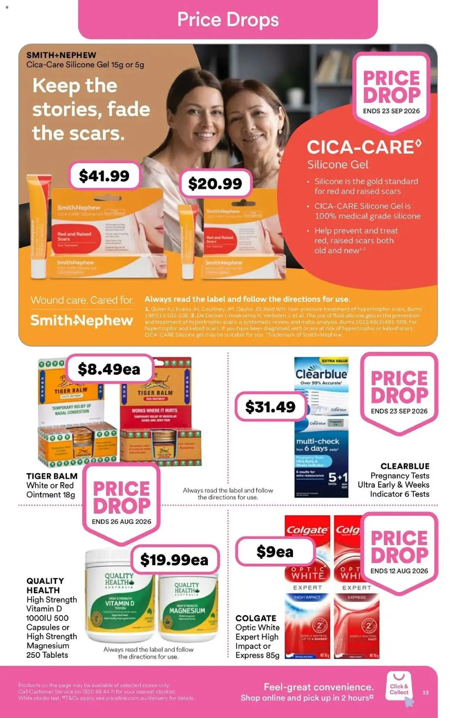 Priceline Pharmacy catalogue - valid from 01/07/2026 | Page: 33 | Products: Treatment, Tablets, Vitamin