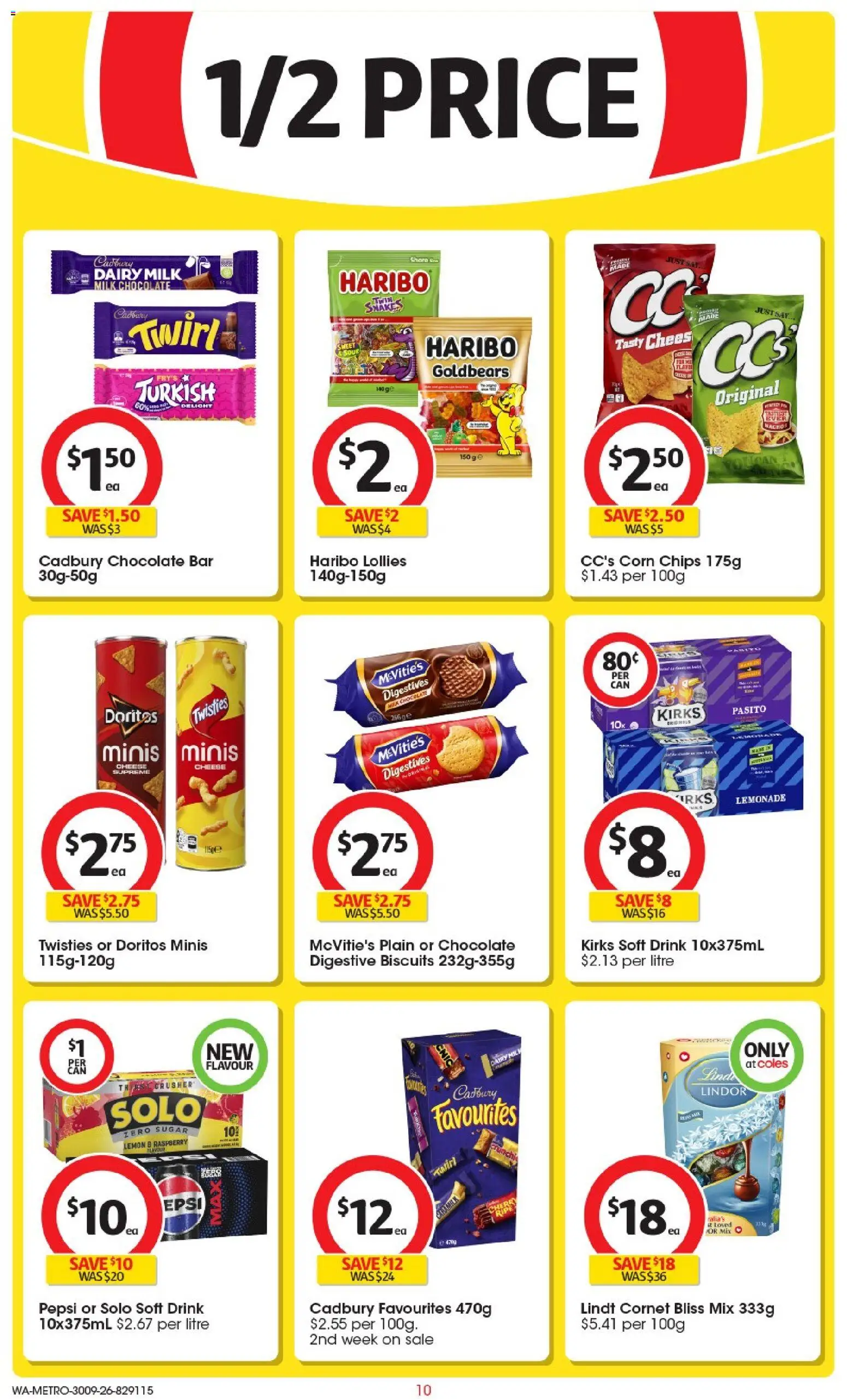 Coles catalogue - valid from 30/09/2026 | Page: 10 | Products: Cleaner, Cookware, Capsules, Multipurpose
