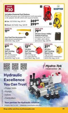 Preview of Princess Auto flyer - 2 Week Sale! from shop Princess Auto valid from Aug 11, 2026 | Page: 86 | Products: Cap, PC