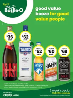 Preview of The Bottle-O catalogue ABBOTSBURY - valid from 20/07/2026