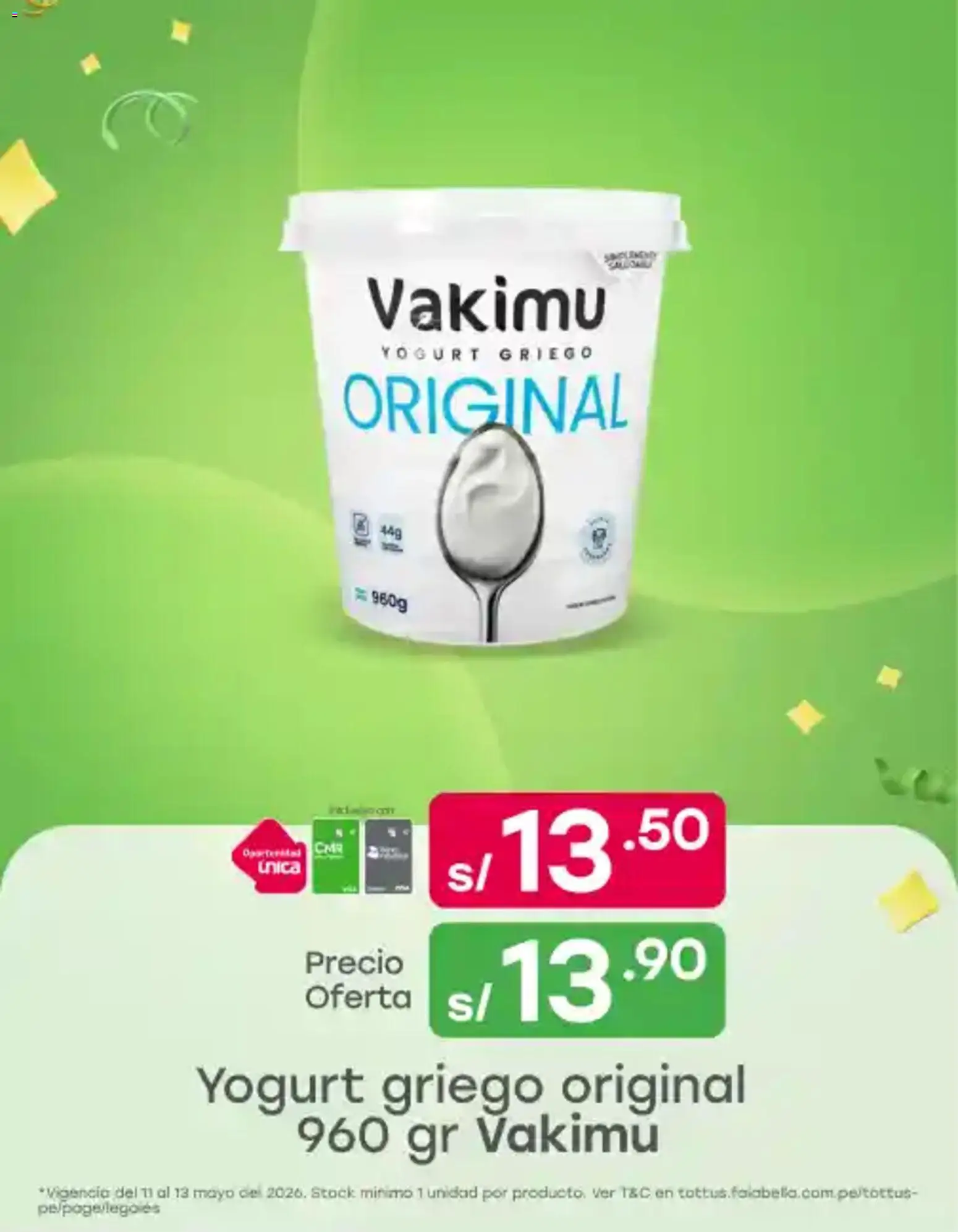 Catálogo Tottus válido desde 11.05.2026 | Página: 6 | Productos: Yogurt