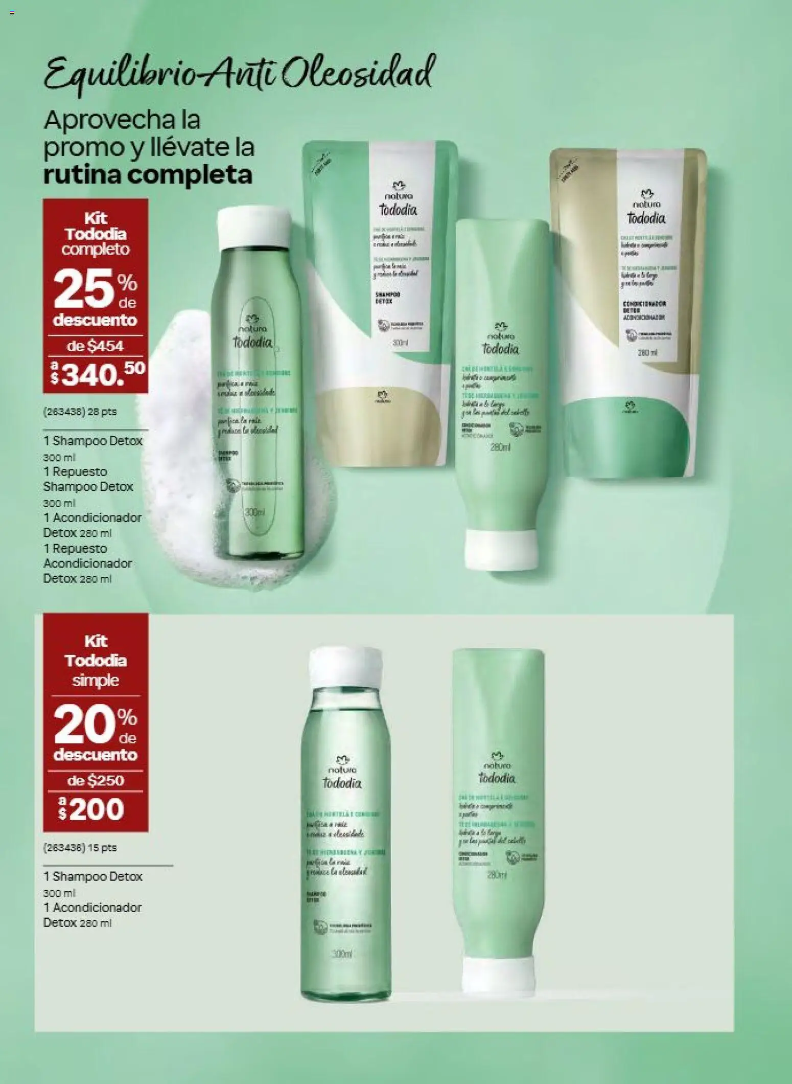 Nuevas ofertas de Natura válidas en toda la República Mexicana desde el 31/07/2026. ¡Encuentra las mejores ofertas en Natura campaña 12 2026! | Página: 136 | Productos: Shampoo, Acondicionador
