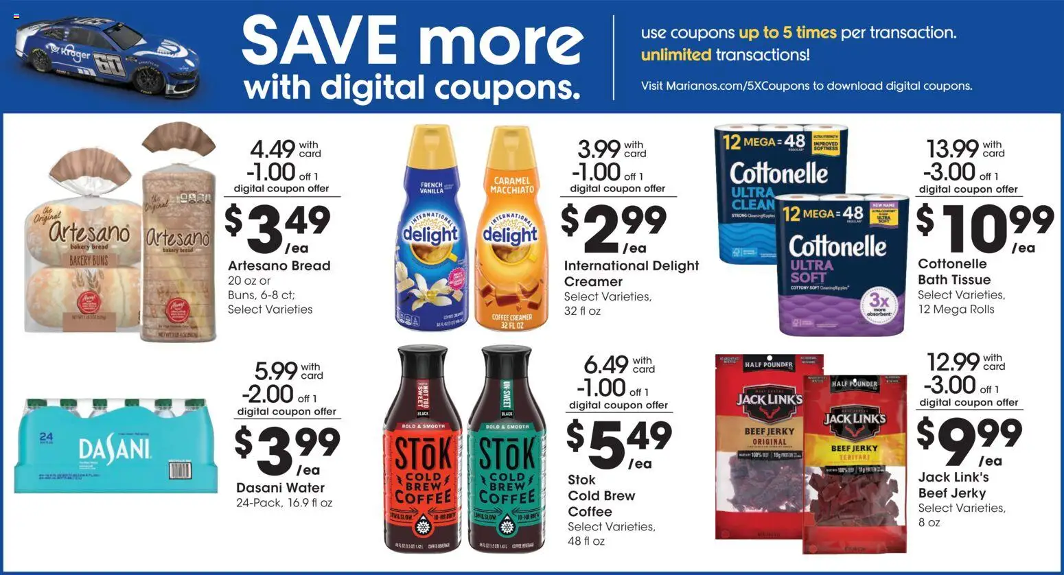 Mariano's Weekly Ad - valid from 09/16/2026 | Page: 12 | Products: Jerky, Coffee, Beef, Water
