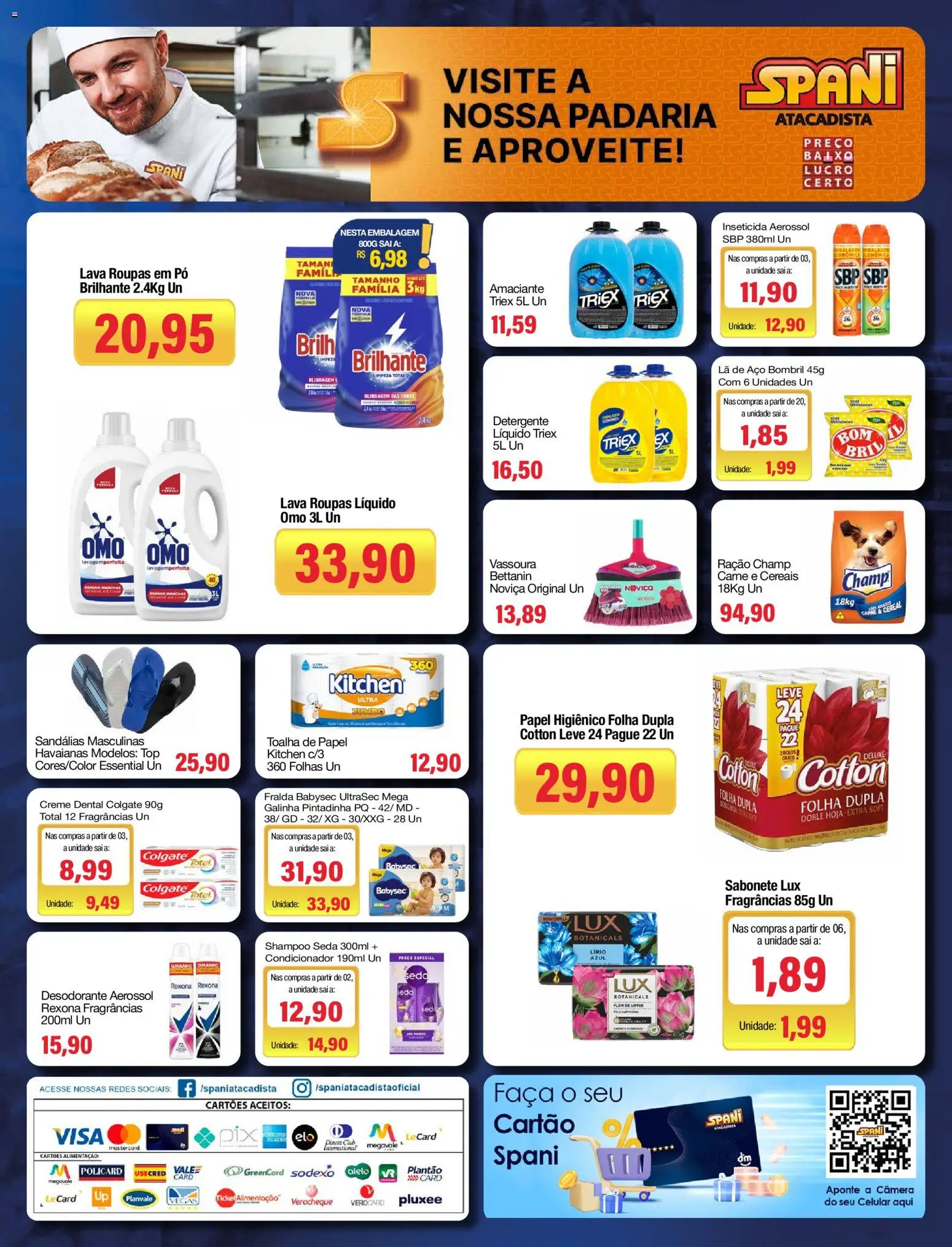 Spani Atacadista Folheto - válido de 04/10/2026 | Página: 4 | Produtos: Desodorante, Sabonete, Câmera, Inseticida