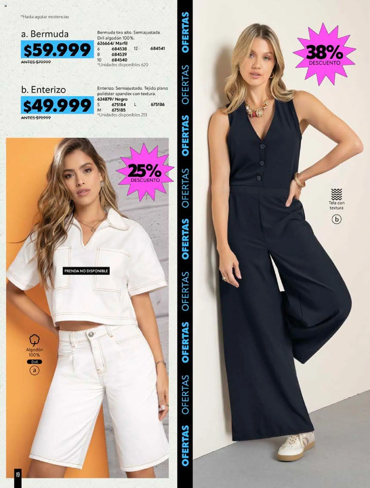 Pacifika revista - valida desde el 18/09/2026 | Página: 213 | Productos: Algodón, Bermuda, Enterizo