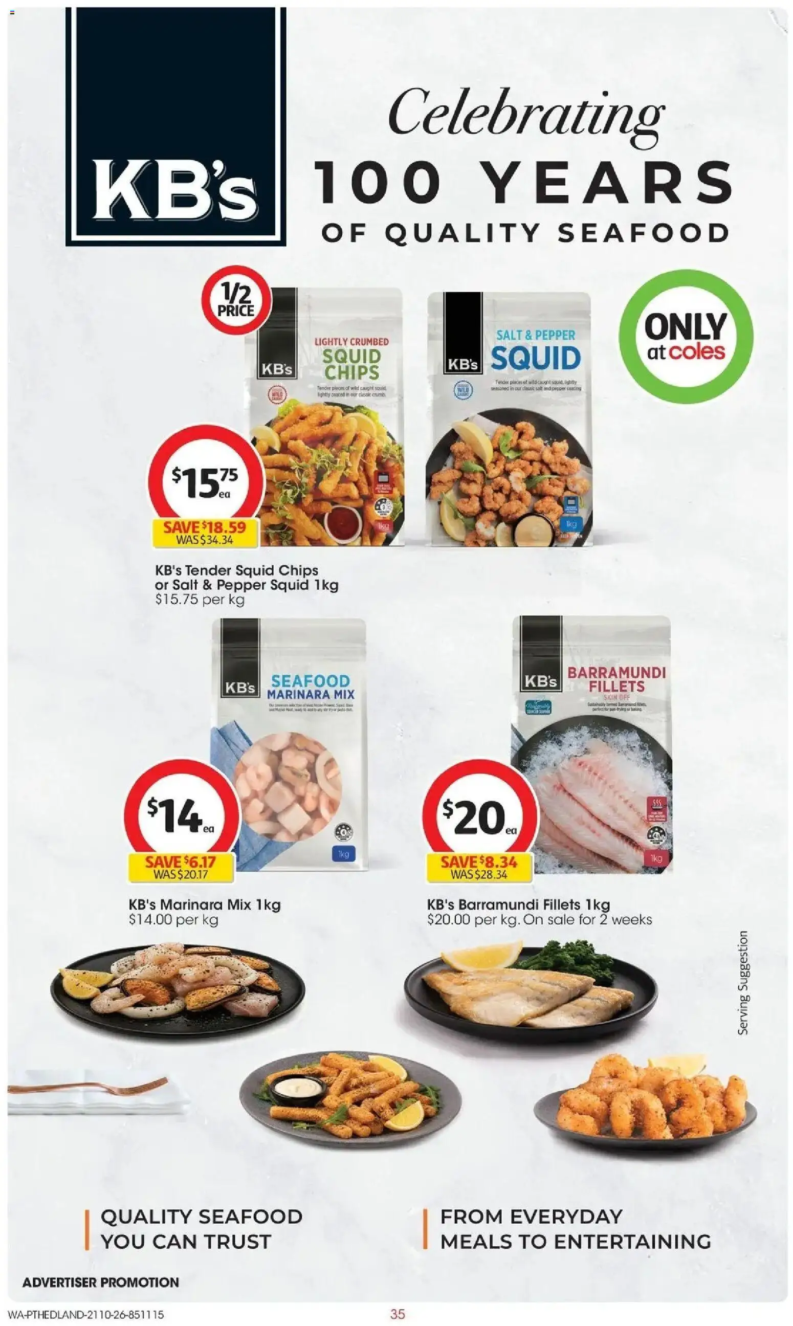 ﻿Coles catalogue valid from 21/10/2026 > Online Australia | Page: 35