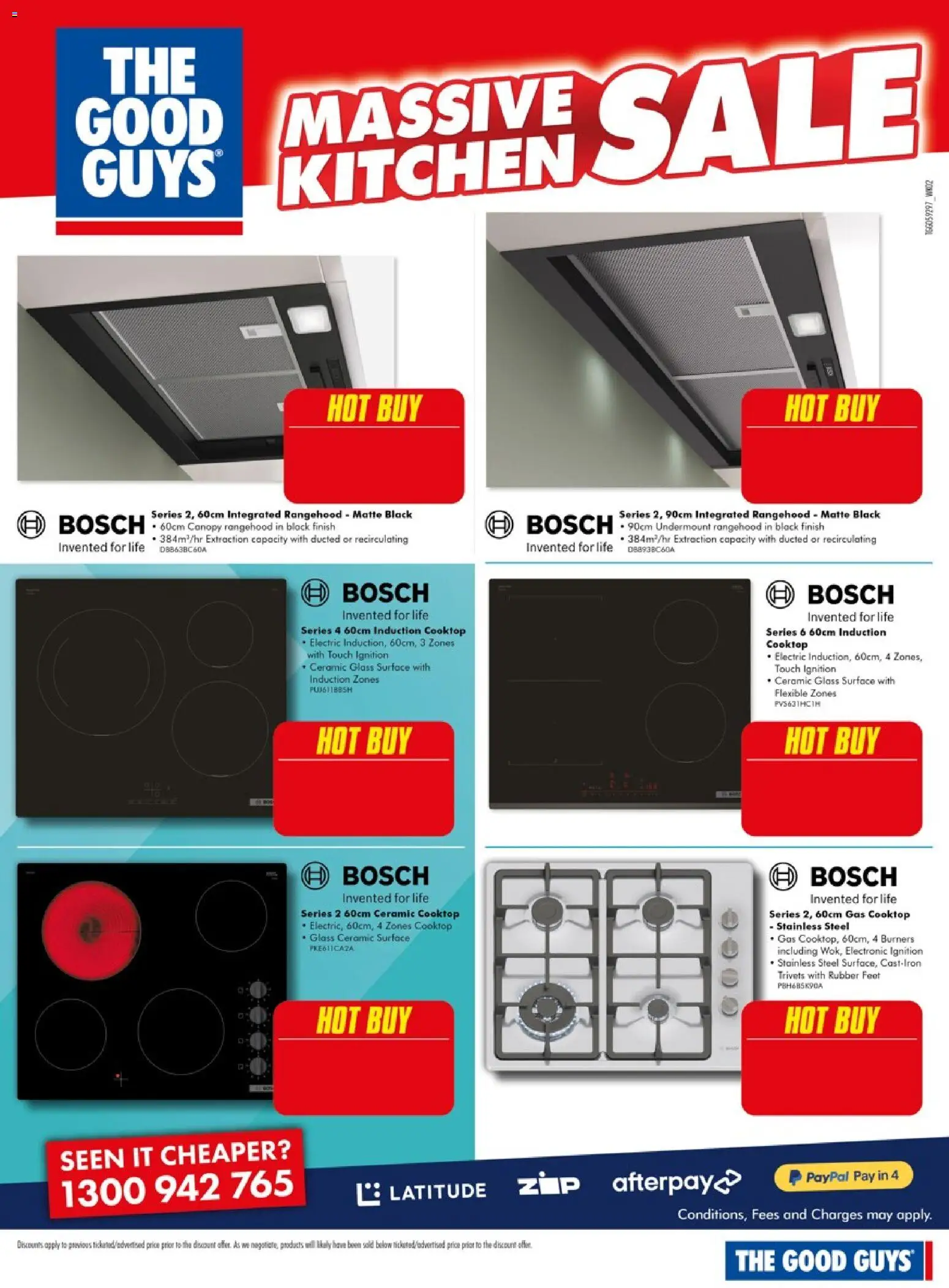 The Good Guys catalogue - valid from 09/07/2026 | Page: 4 | Products: Cooktop