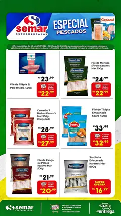 Semar Supermercado ofertas Pescados - Pré-Visualização do folheto da loja Semar Supermercado, válido de 30/06/2026