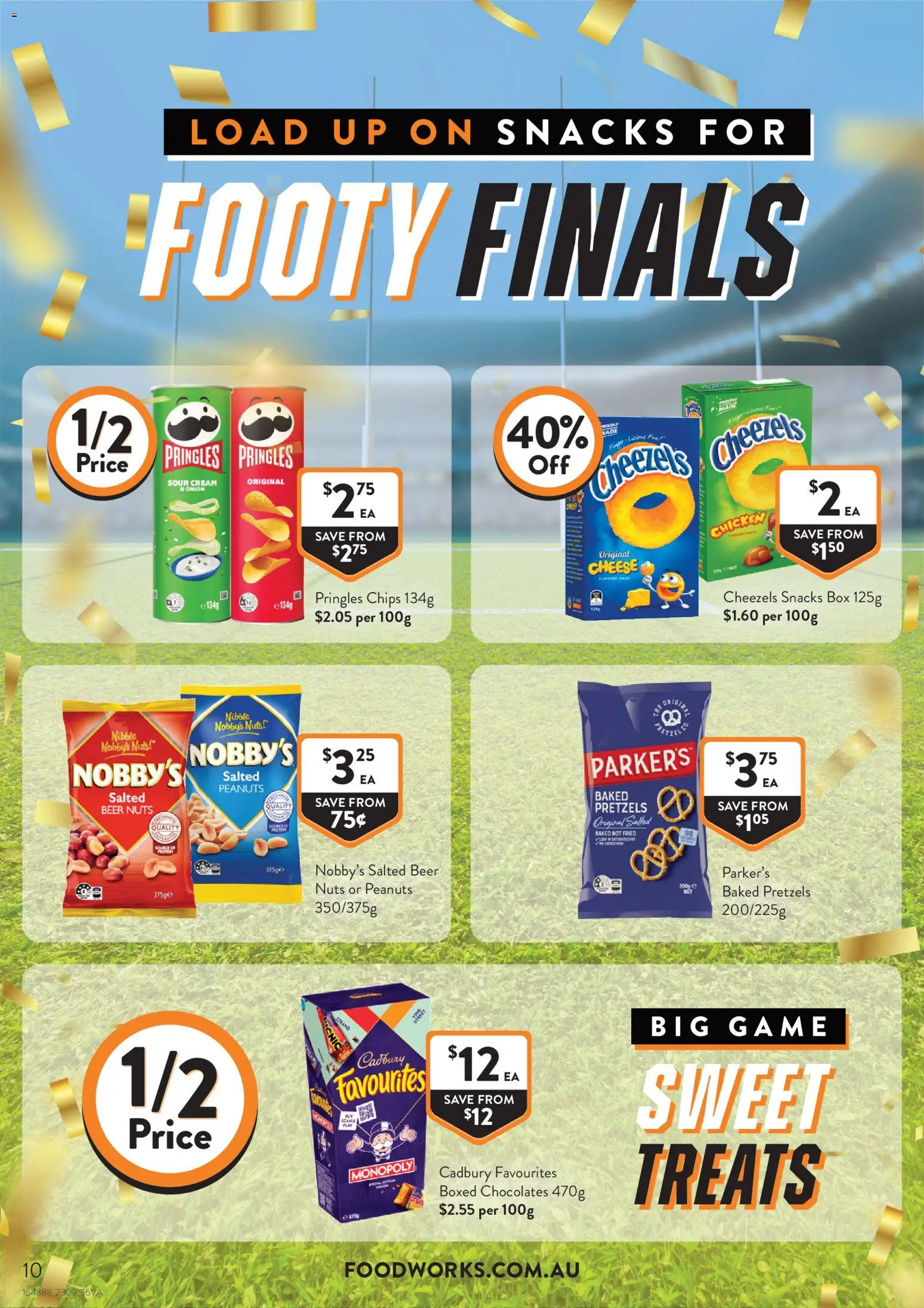 Foodworks catalogue - valid from 16/09/2026 | Page: 10 | Products: Protein, Beer, Sour cream, Nuts