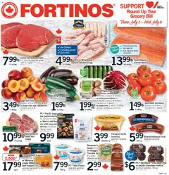 Preview of Fortinos weekly flyer / circulaire from shop Fortinos valid from Jul 2, 2026