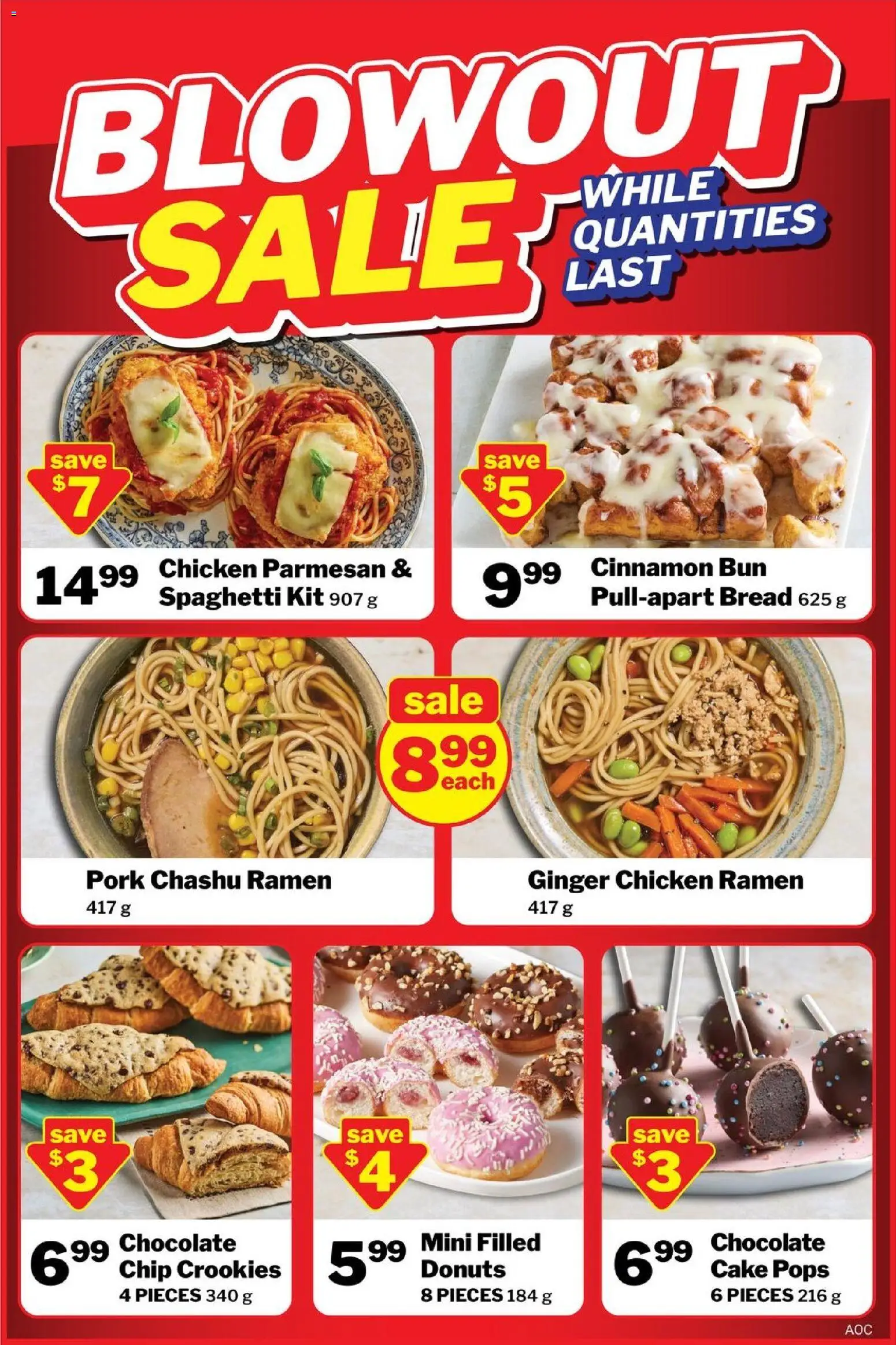 M&M Food Market flyer valid from Aug 27, 2026 | Page: 8 | Products: Cake, Bread, Chicken, Pork
