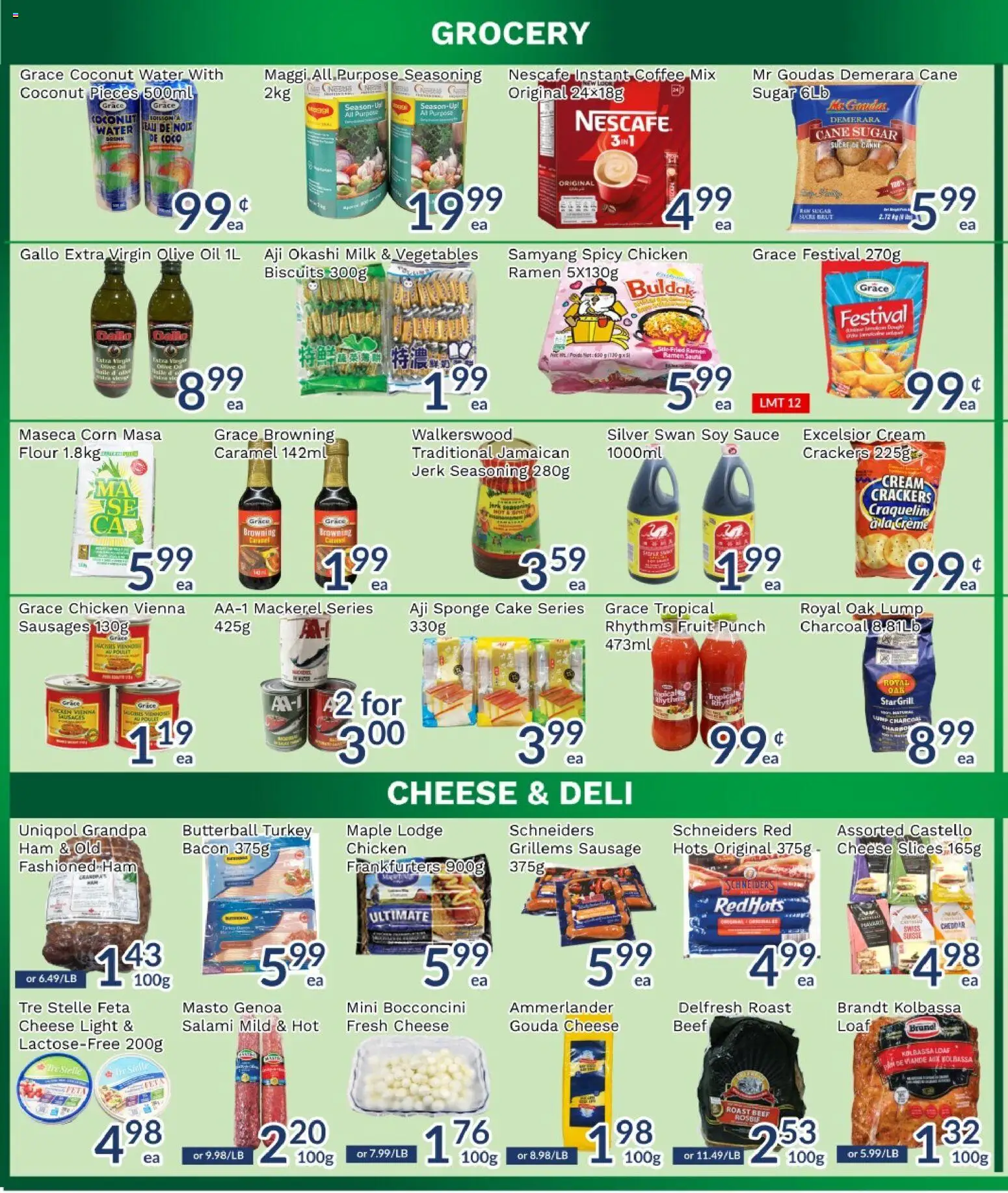 Oceans flyer valid from Jun 26, 2026 | Page: 3 | Products: Sponge, Oil, Coffee, Chicken