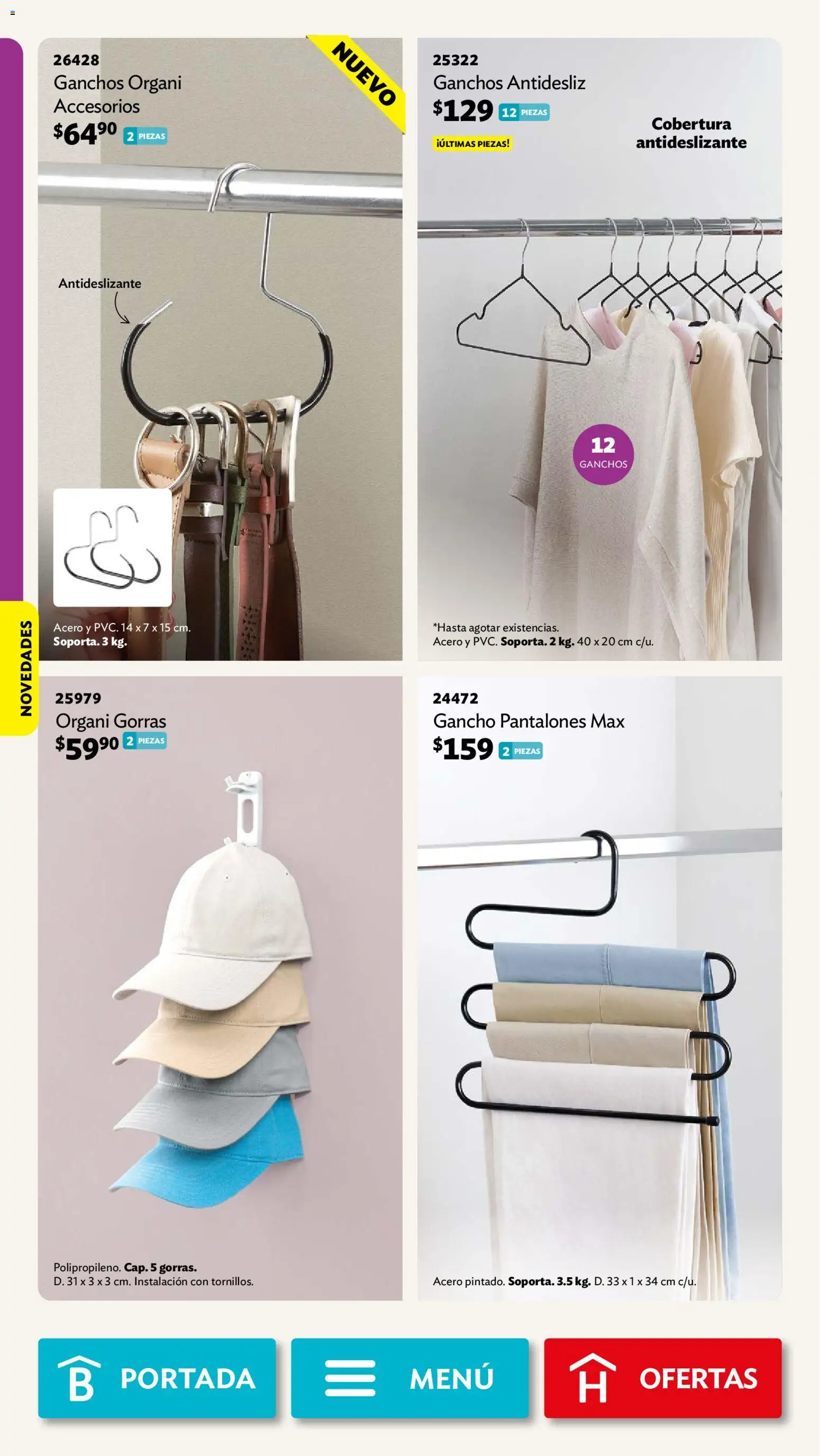 Nuevas ofertas de Betterware válidas en toda la República Mexicana desde el 28/09/2026. ¡Encuentra las mejores ofertas en Betterware campaña 10 2026! | Página: 66