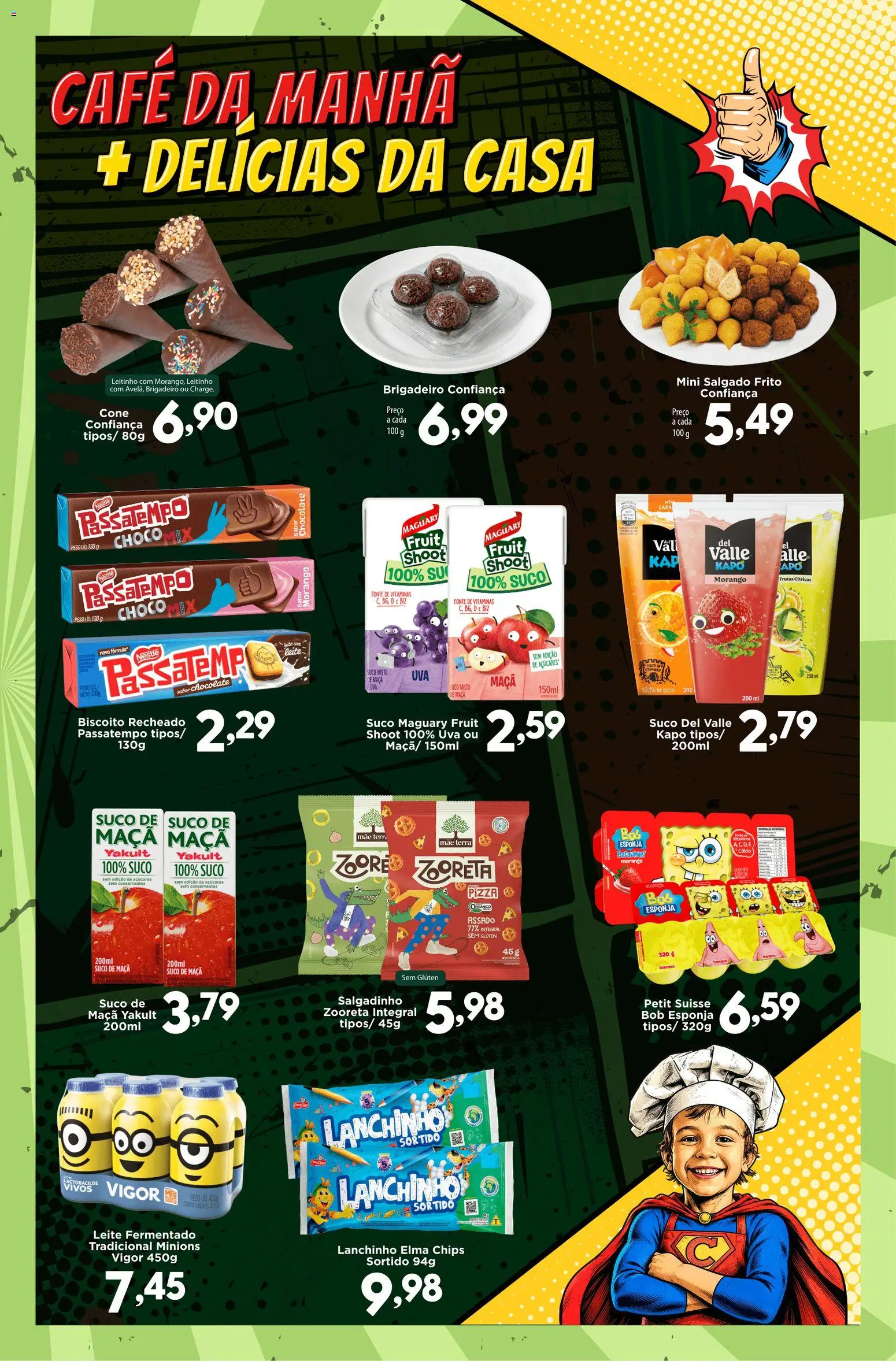 Confiança Folheto - válido de 01/10/2026 | Página: 5 | Produtos: Biscoito, Elma Chips, Pizza, Cálcio
