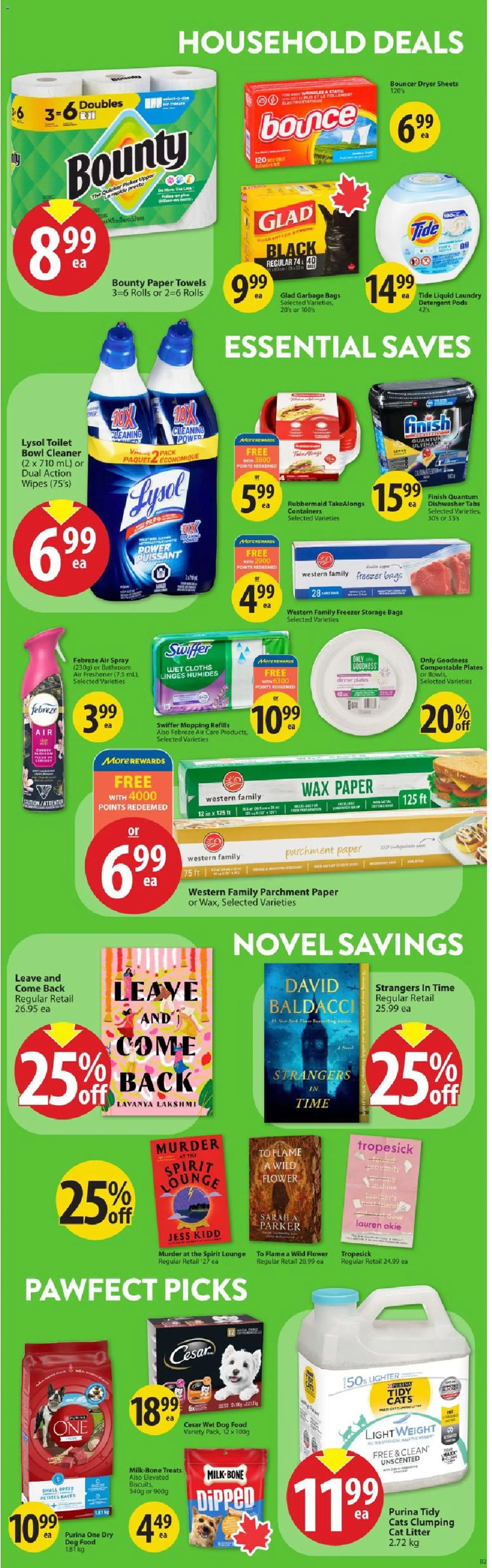 Save on foods flyer valid from Jul 2, 2026 | Page: 27 | Products: Freezer, Dryer, Dishwasher, Detergent