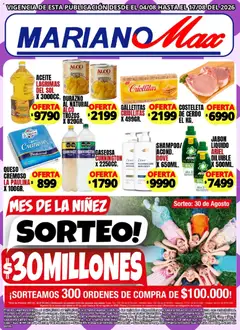 Vista previa Mariano Max - Catálogo válido desde el 04/08/2026