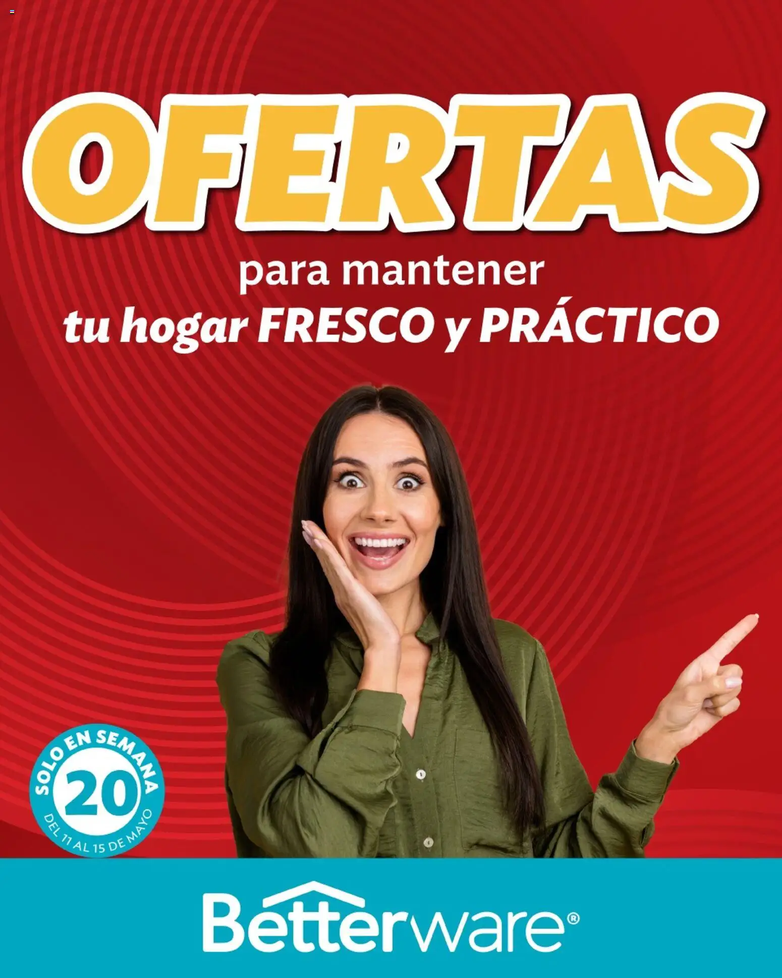 Nuevas ofertas de Betterware válidas en toda la República Mexicana desde el 11.05.2026. ¡Encuentra las mejores ofertas en Betterware Ofertas! | Página: 1