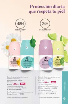 Vista previa de Yves Rocher campaña 9 2026, nuevo folleto de la tienda, válido en México a partir del 23/06/2026 | Página: 39 | Productos: Desodorante, Antitranspirante, Algodón, Ropa