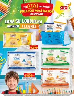Ara catálogo -  Vista previa de la revista de la tienda Ara valido desde el 30/07/2026 | Página: 4 | Productos: Pollo, Limón, Lonchera, Plátano