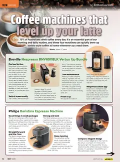 Preview of JB Hi-Fi STACK - valid from 01.05.2026 | Page: 98 | Products: Milk, Water, Coffee maker, Espresso machine