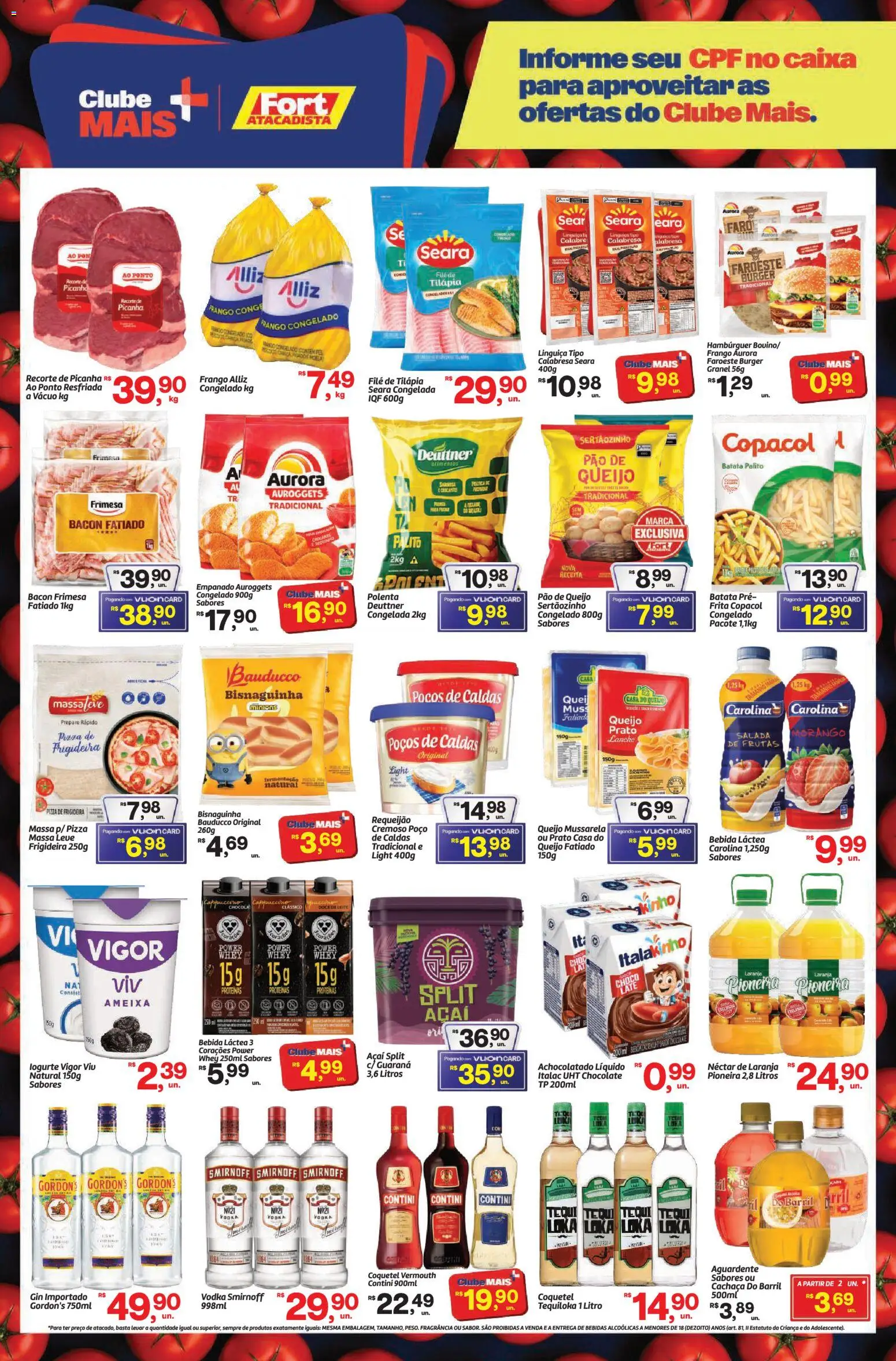 Fort Atacadista Folheto - válido de 17/08/2026 | Página: 3 | Produtos: Frigideira, Fragrância, Queijo fatiado, Batata