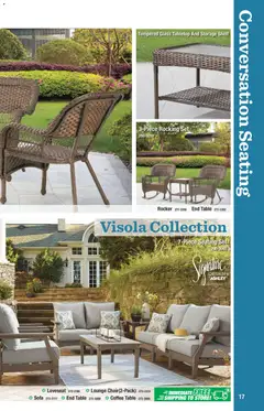 Preview of Menards weekly ads valid from 02/04/2026 | Page: 17 | Products: Coffee table, Shelf, Table, Coffee