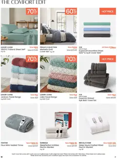 Preview of Myer End of financial year sale - valid from 01.06.2026 | Page: 31 | Products: Bath, Bed, Blanket