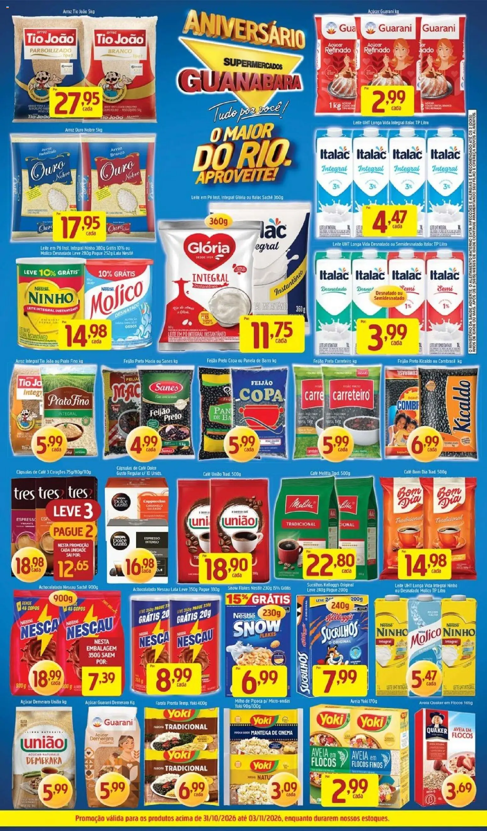 Supermercados Guanabara Folheto - válido de 31/10/2026 | Página: 2