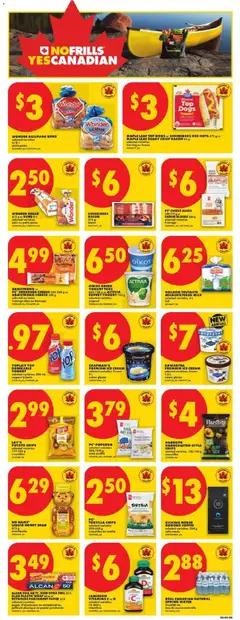 Preview of No Frills weekly flyer / circulaire from shop No Frills valid from Jun 25, 2026 | Page: 16 | Products: Chips, Milk, Cheese, Coffee