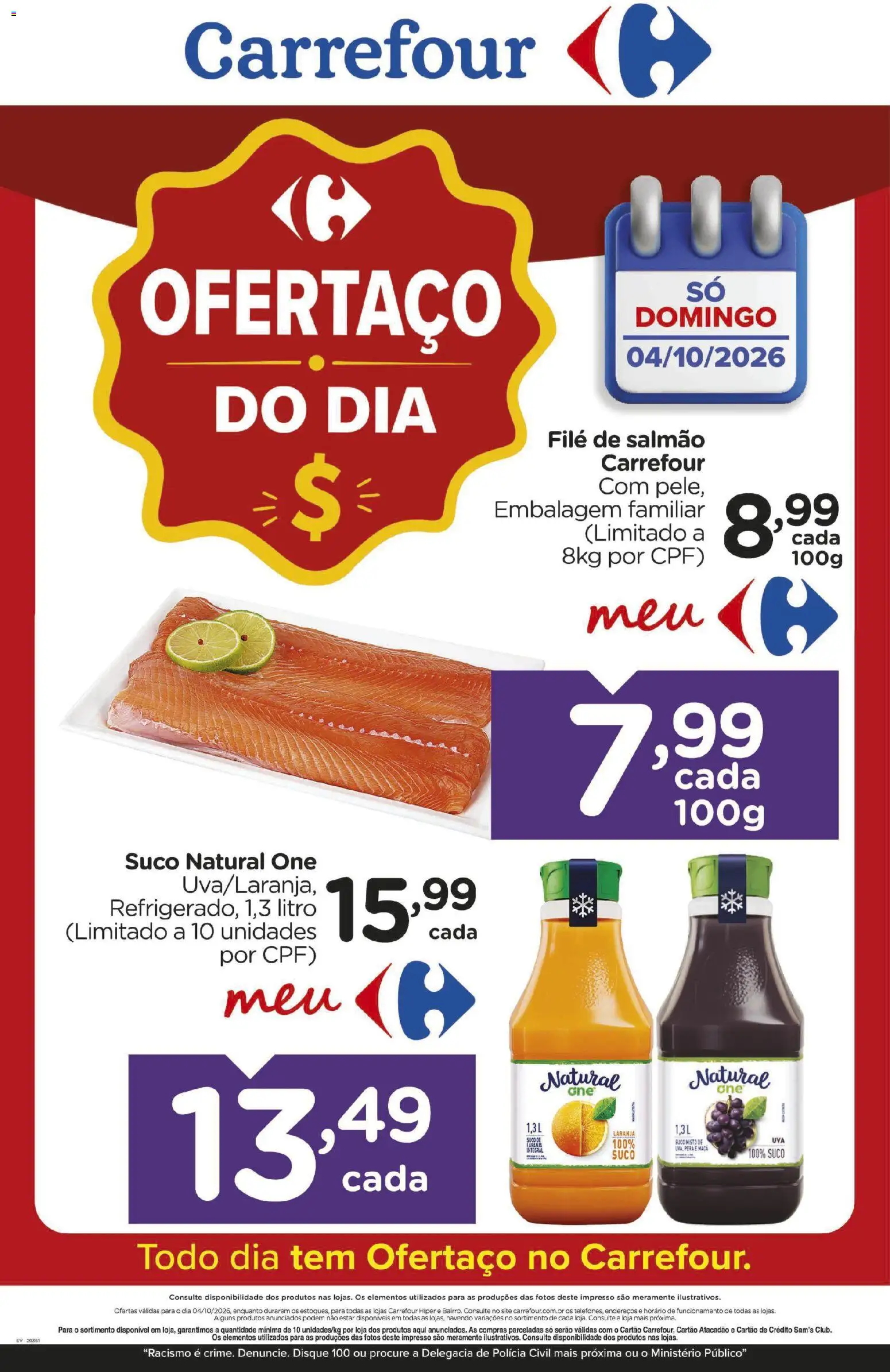 Carrefour Folheto - válido de 04/10/2026 | Página: 1