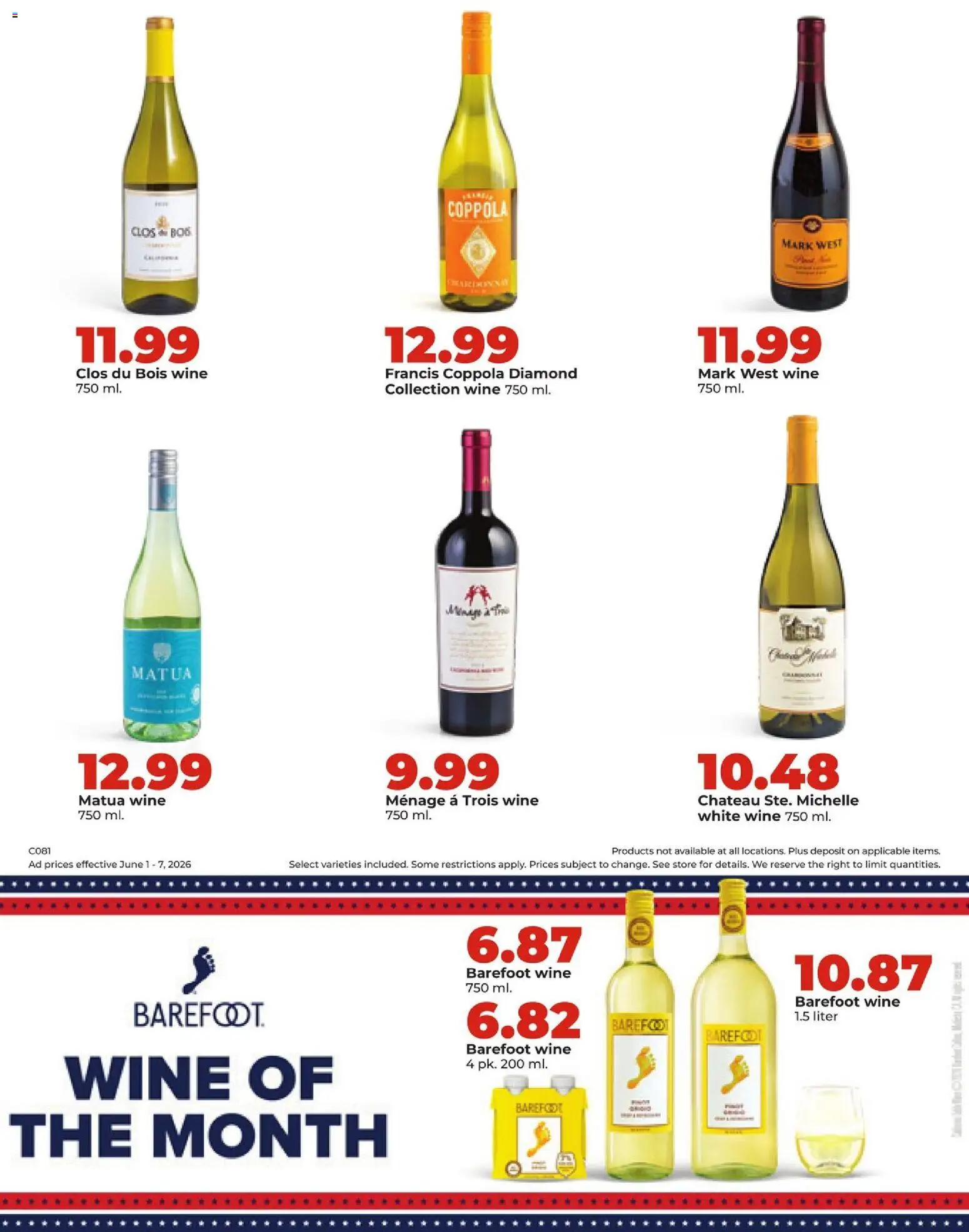 HyVee Weekly Ad - valid from 01.06.2026 | Page: 34 | Products: Wine