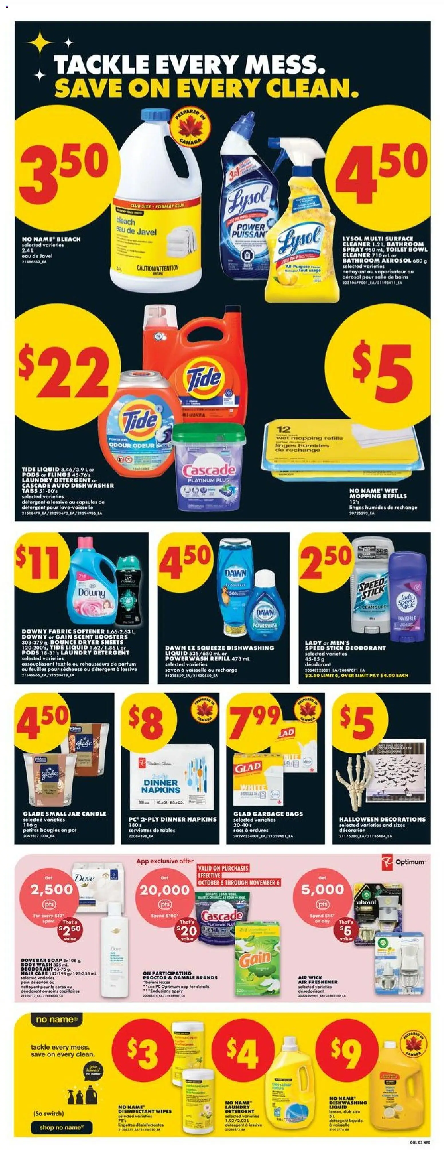 No Frills flyer valid from Oct 8, 2026 | Page: 9