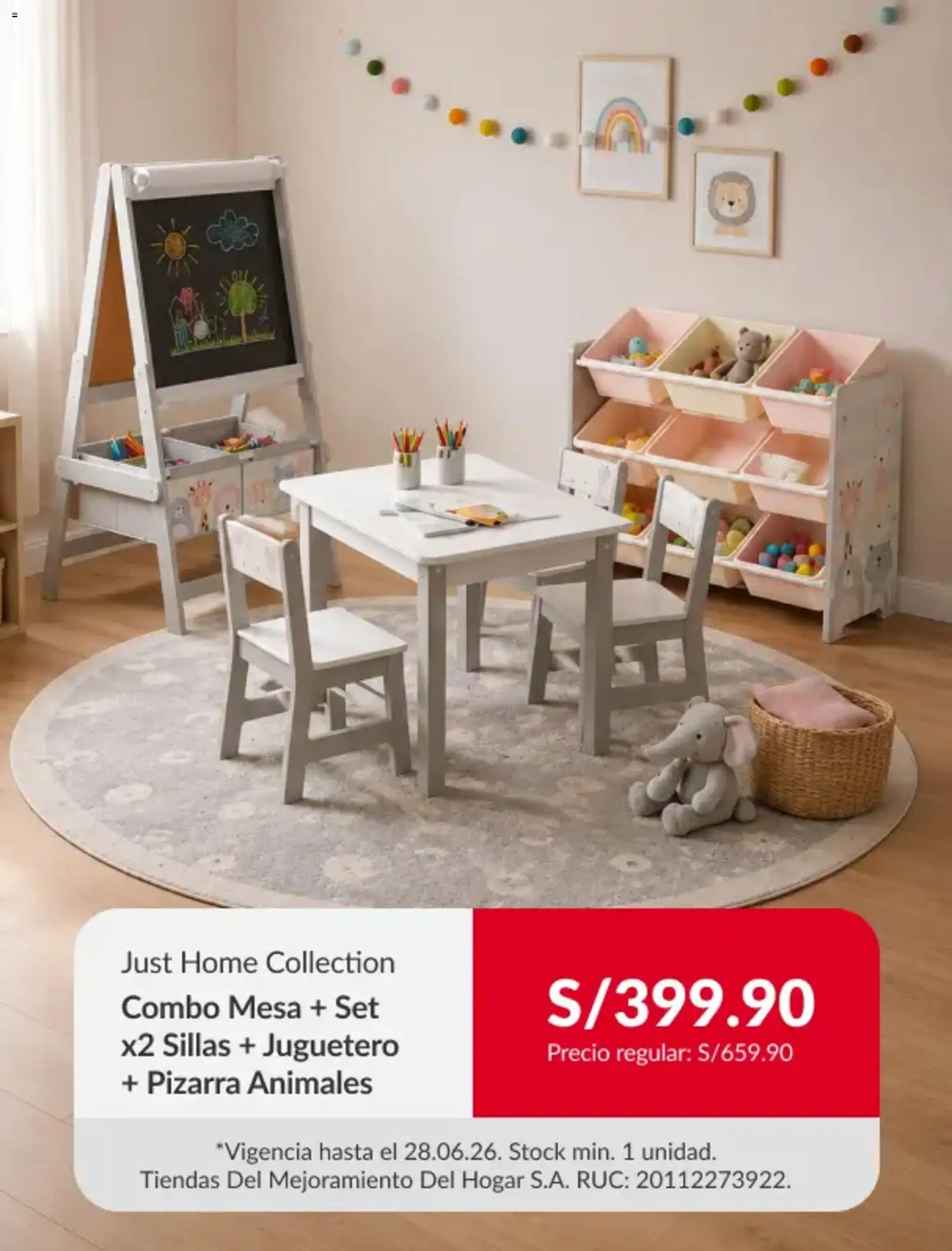 Catálogo Sodimac válido desde 22/06/2026 | Página: 6 | Productos: Mesa