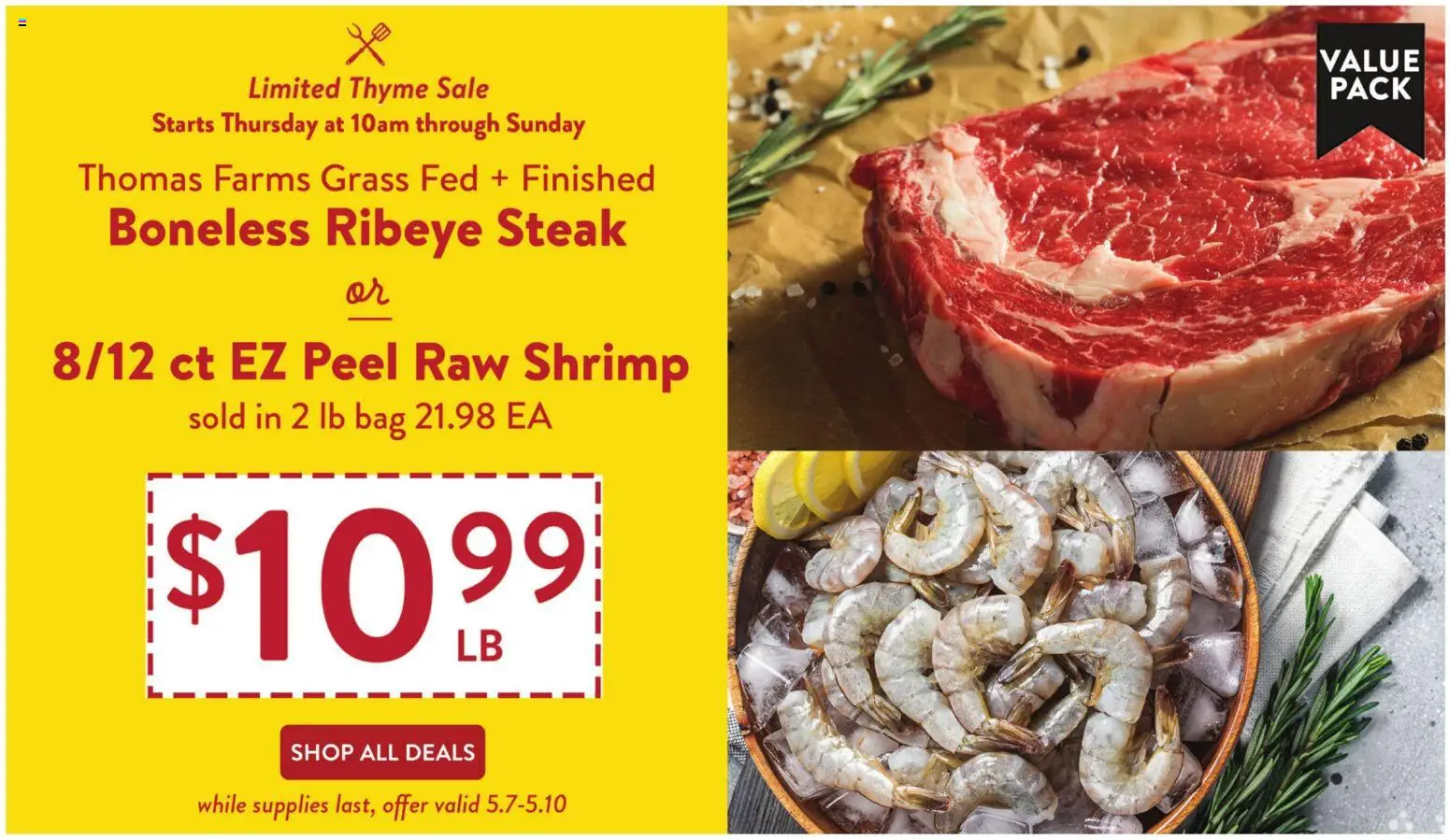 Fresh Thyme Weekly Ad - KY - valid from 06.05.2026 | Page: 1 | Products: Bag