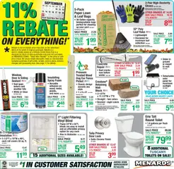 Preview of Menards weekly ads valid from 09/10/2026