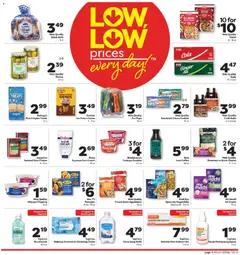 Preview of Weis weekly ads valid from 21.05.2026 | Page: 4 | Products: Pork, Mouthwash, Sour cream, Vegetables