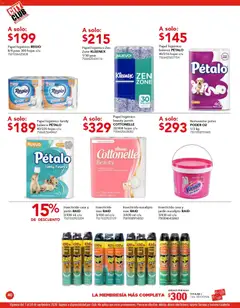 Vista previa de City Club catálogo, nuevo folleto de la tienda, válido en México a partir del 01/09/2026 | Página: 40 | Productos: Papel higiénico, Insecticida, Té, Polvo