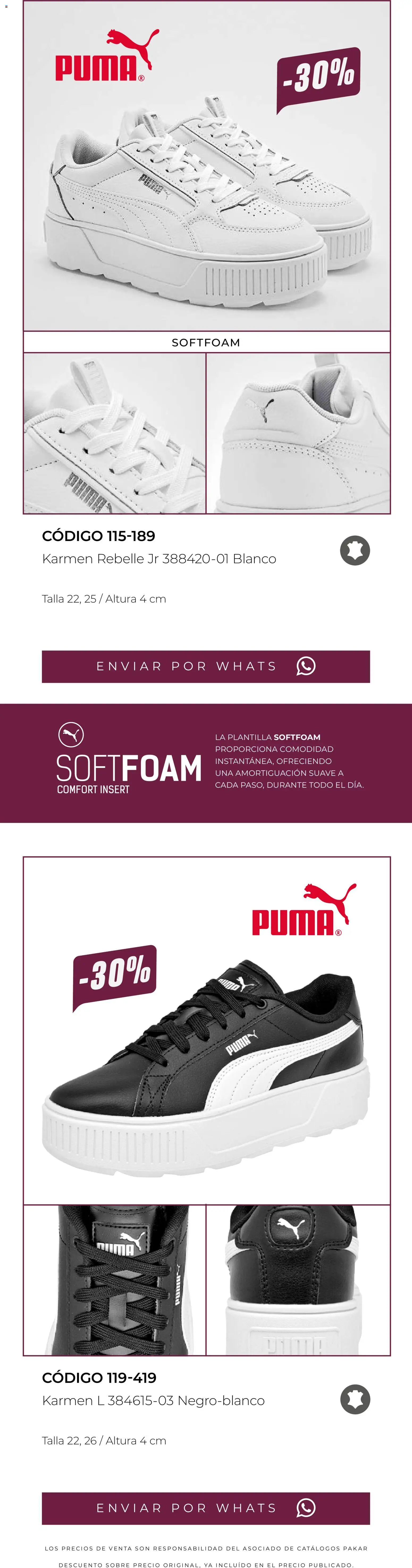 Nuevas ofertas de SC Pakar válidas en toda la República Mexicana desde el 13.03.2026. ¡Encuentra las mejores ofertas en SC Pakar catálogo Últimos pares premium ! | Página: 19