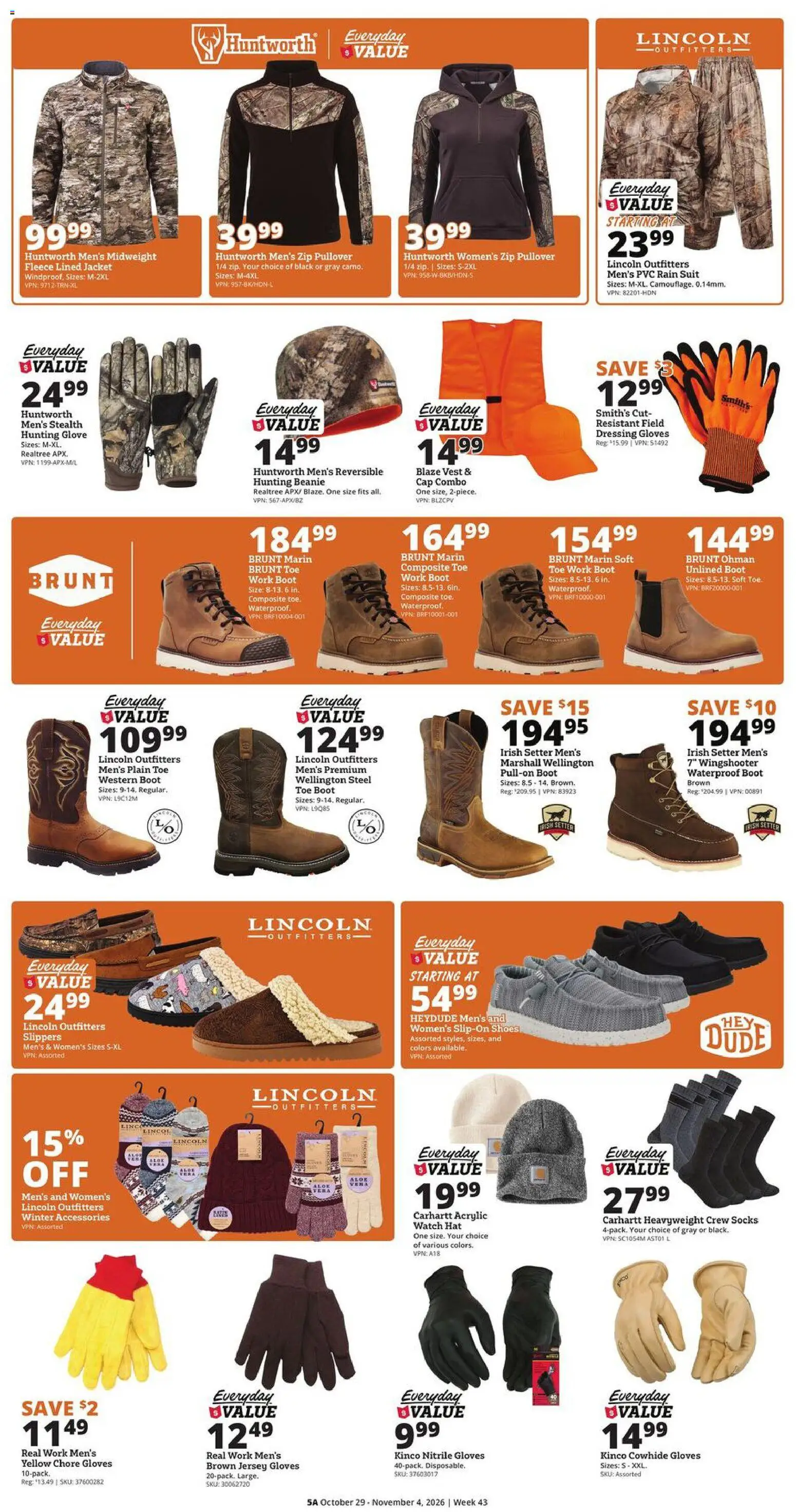 Rural King Weekly Ad - valid from 10/29/2026 | Page: 5