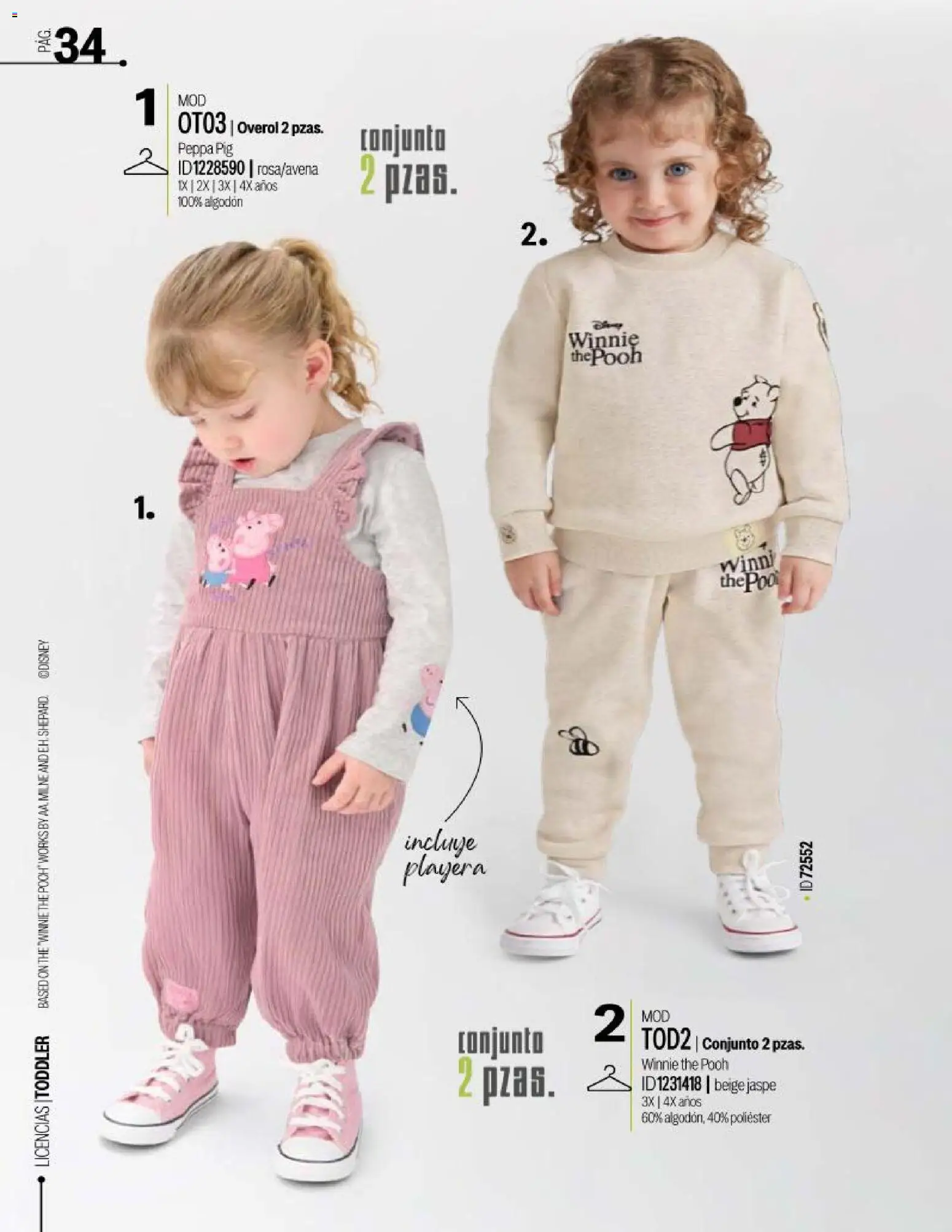 Nuevas ofertas de Price Shoes válidas en toda la República Mexicana desde el 09.05.2026. ¡Encuentra las mejores ofertas en Price Shoes catálogo Licencias! | Página: 34 | Productos: Overol, Algodón, Playera, Conjunto
