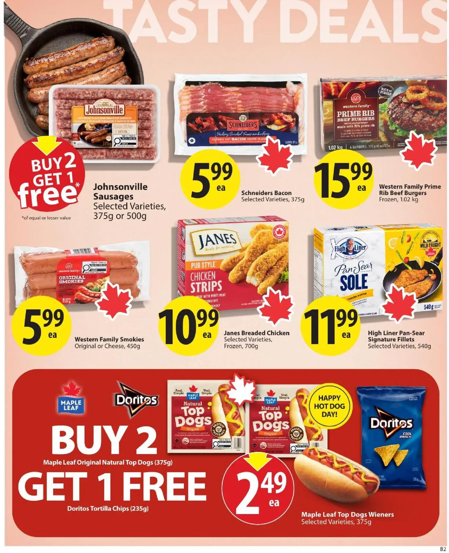 Save on foods flyer valid from Jul 9, 2026 | Page: 9 | Products: Beef, Chips, Chicken