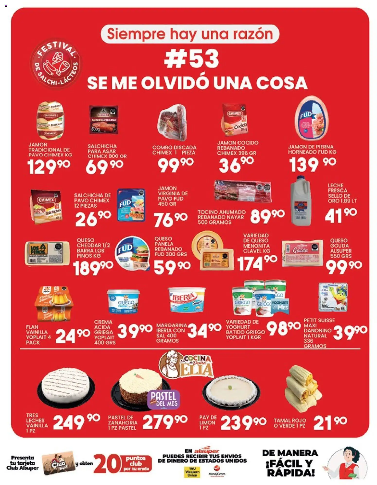 Nuevas ofertas de Alsuper válidas en toda la República Mexicana desde el 18/09/2026. ¡Encuentra las mejores ofertas en Alsuper katalog! | Página: 3 | Productos: Crema, Limón, Queso, Margarina