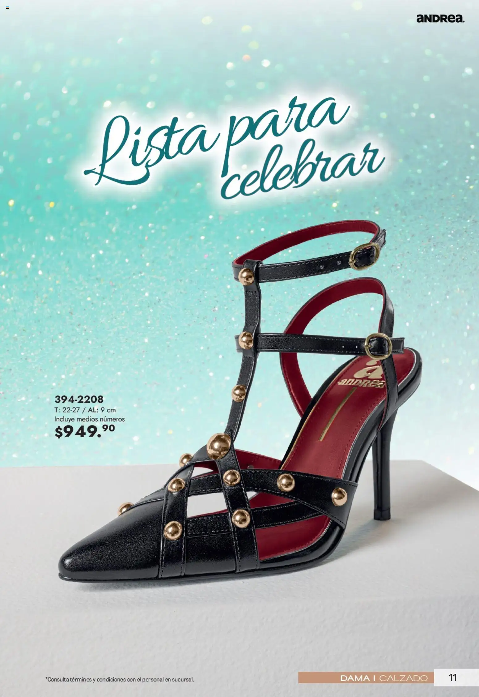Nuevas ofertas de Andrea válidas en toda la República Mexicana desde el 12/07/2026. ¡Encuentra las mejores ofertas en Andrea catálogo Fiestas y Celebraciones! | Página: 11