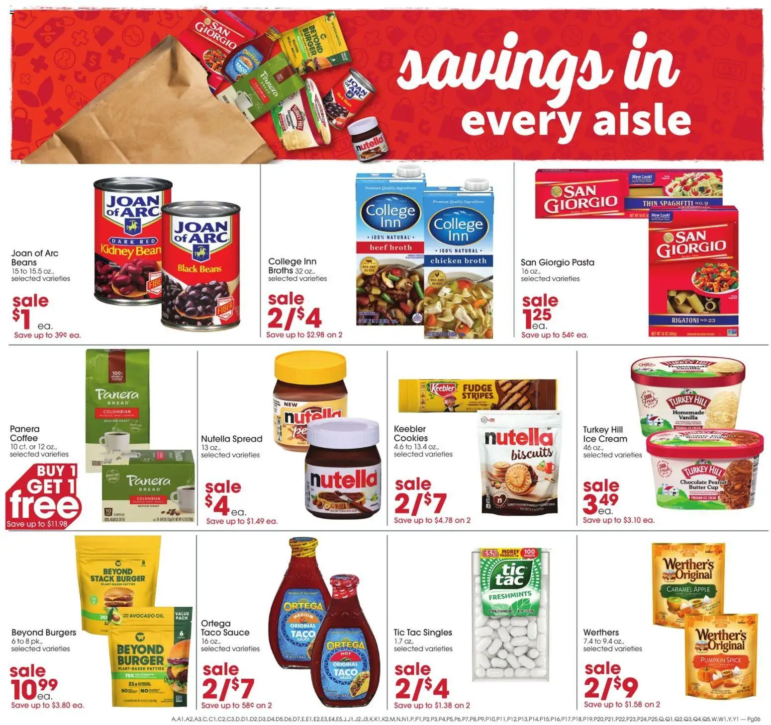 Giant Eagle Weekly Ad - valid from 09/17/2026 | Page: 4 | Products: Chocolate, Pasta, Pumpkin, Vanilla