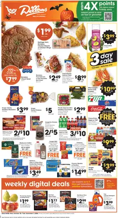 Preview of Dillons weekly ads valid from 10/28/2026
